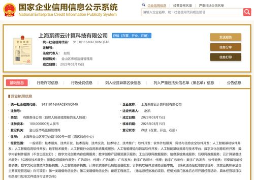 紅星云成立上海系暉云計(jì)算科技，拓展軟件外包與銷售業(yè)務(wù)